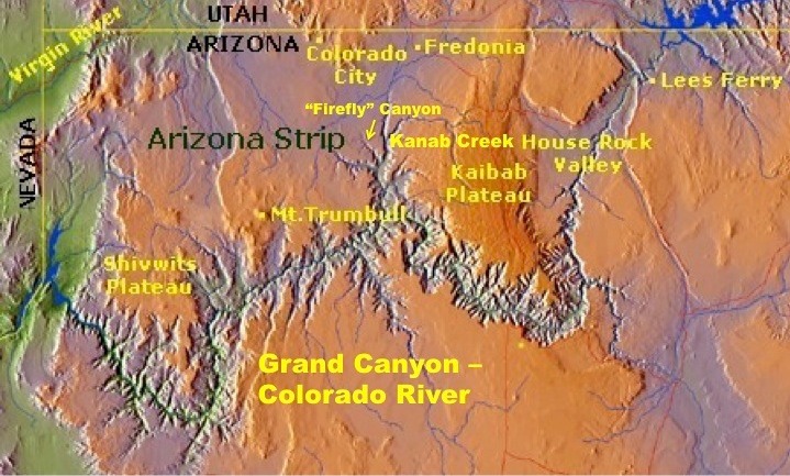 AZ Strip Map